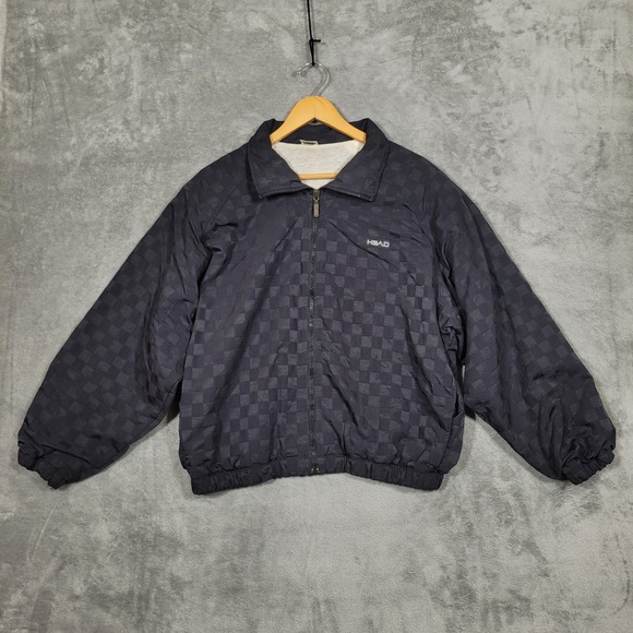 Head | Jackets & Coats | Vintage Head Sportswear Mens Jacket Black ...